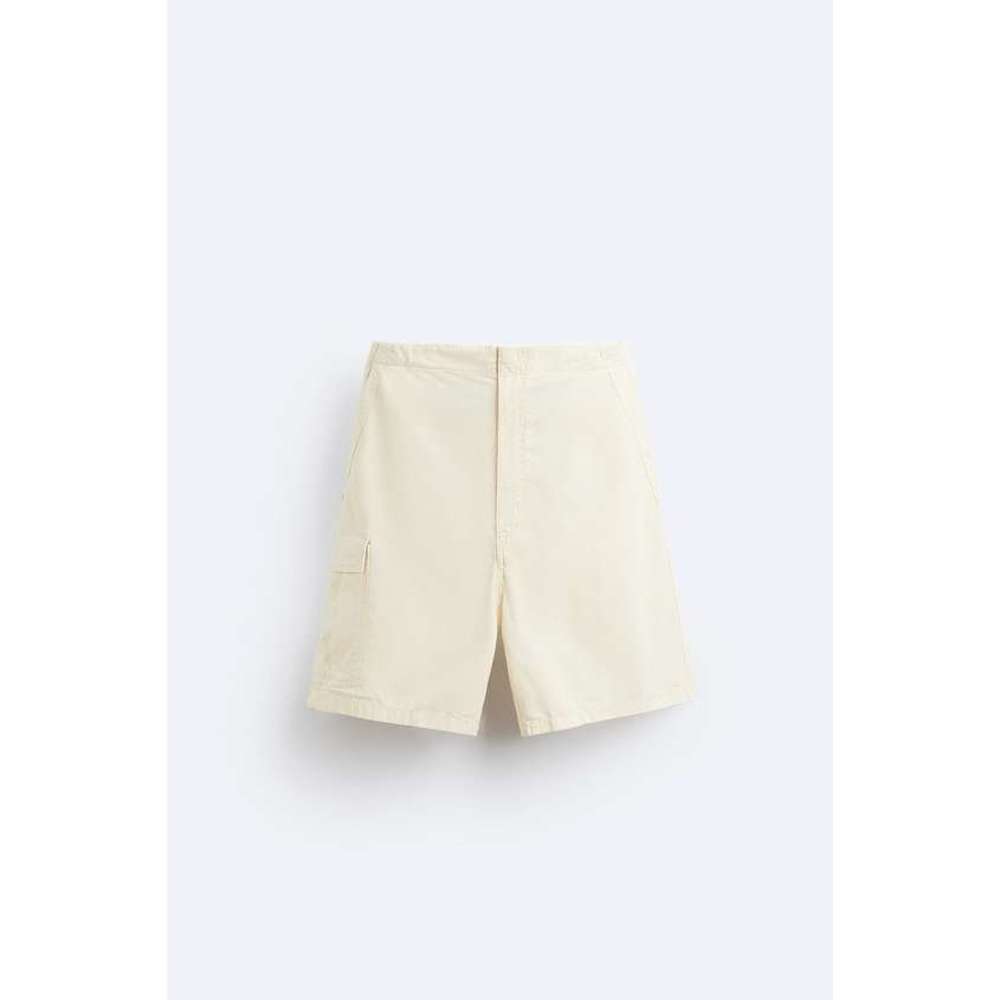 COTTON CARGO SHORTS - Picture 6 of 6
